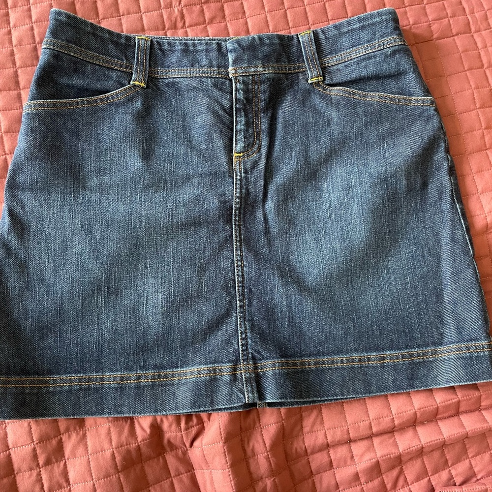 Lilly-Denim Blue Skirt